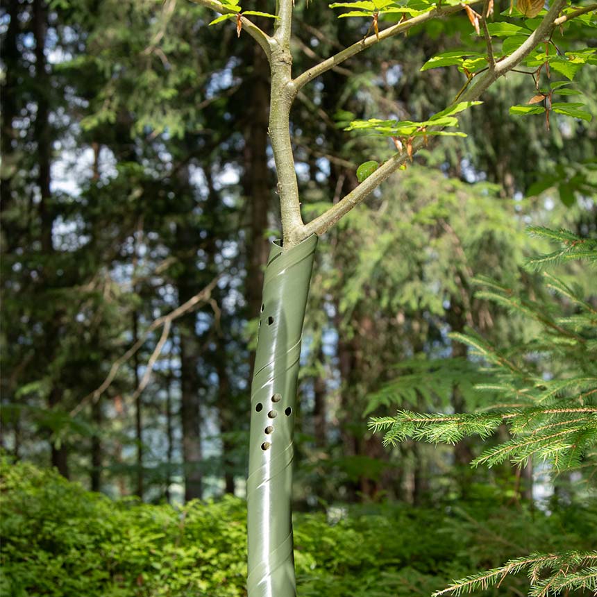 MONO Fegeschutzspirale - Ø 4cm, grün
