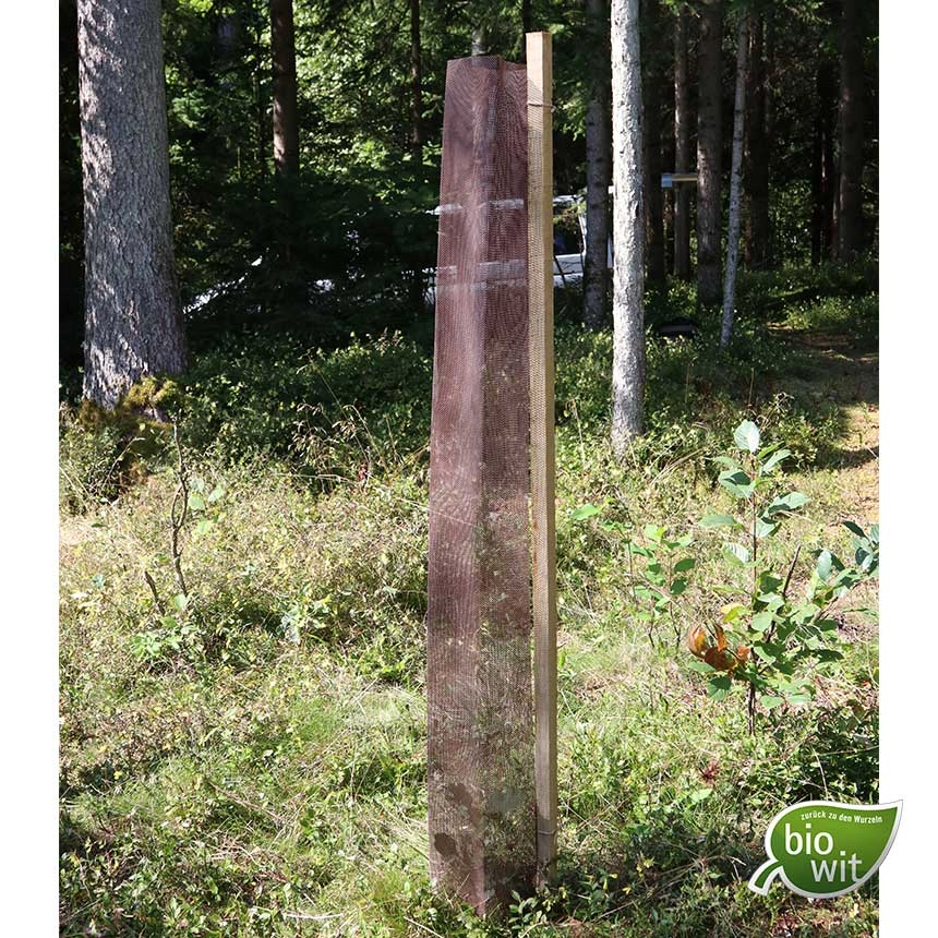 BioWit Klimawit Light 220, Schutzhöhe 120 cm, biologisches Baumschutzgitter