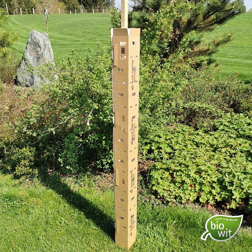 BioWit BTR Baumschutzhülle aus 100% Holzfaser