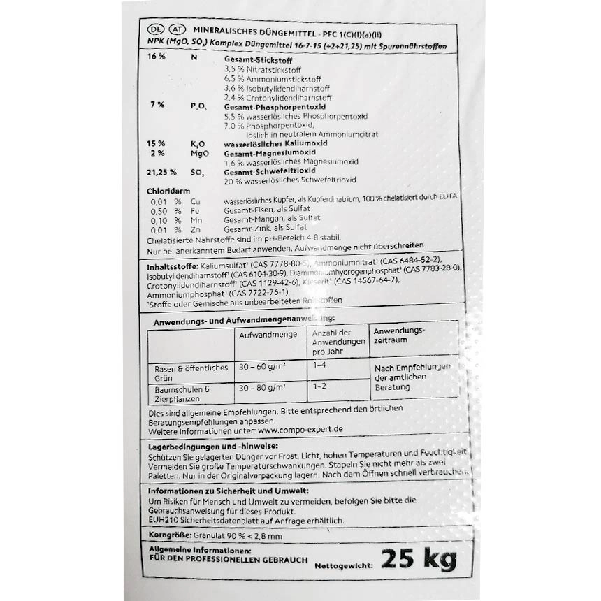 Compo Expert Floranid Twin Permanent - Universeller Langzeitdünger