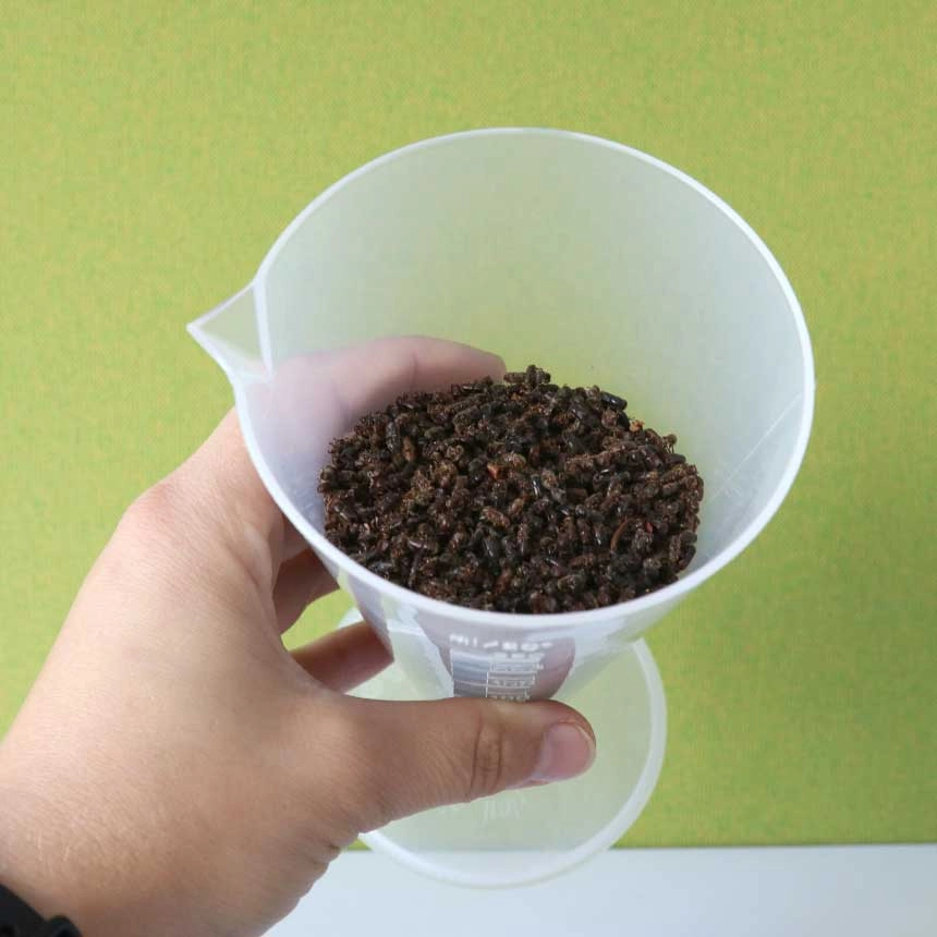 Borkenkäfer-Messbecher 250 ml mit Buchdrucker