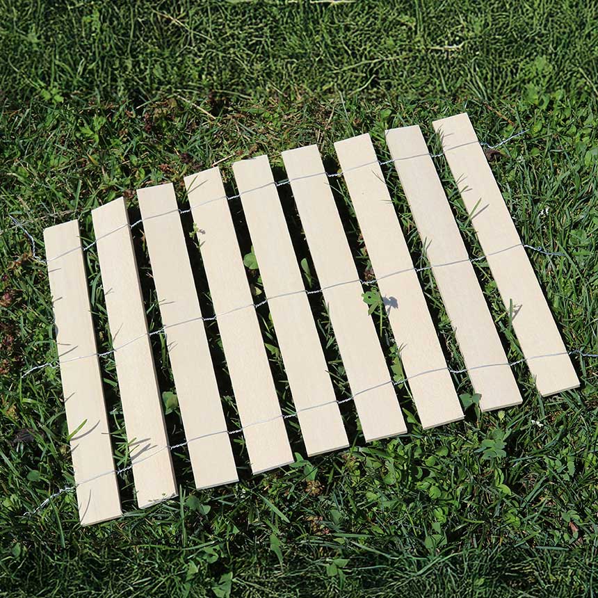 WitaPro Mähschutz Holz - 25 cm