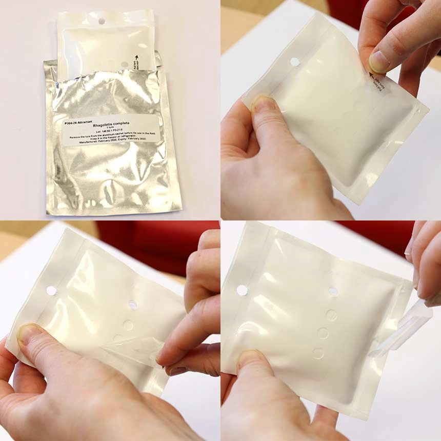 Application Completawit - Pheromone to attract the Walnut husk fly (Rhagoletis completa) Application Completawit - Pheromone to attract the Walnut husk fly (Rhagoletis completa)
