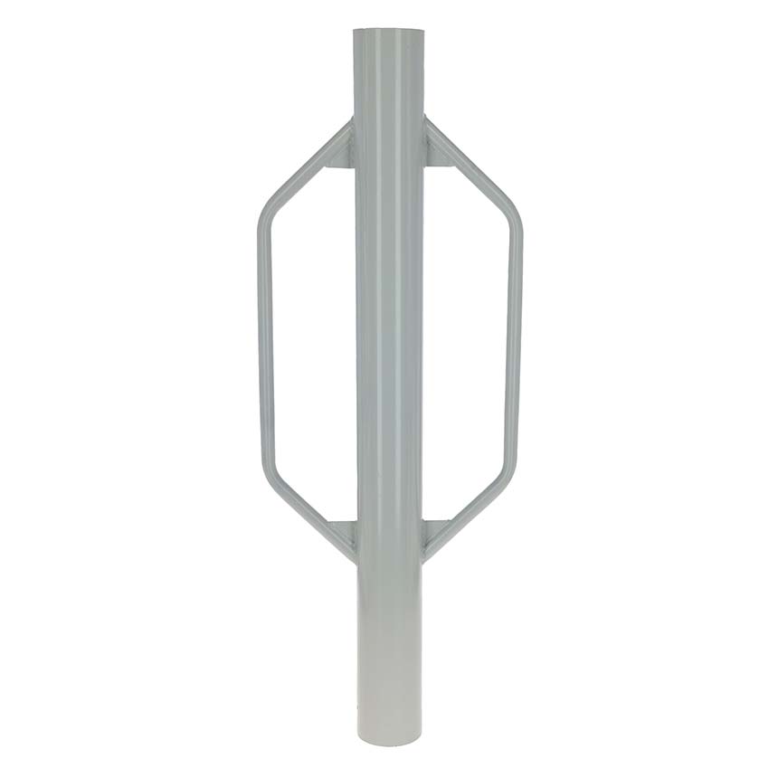 Handramme Metall - zum Einschlagen von z.B. Weidezaunpfähle bis Ø10cm