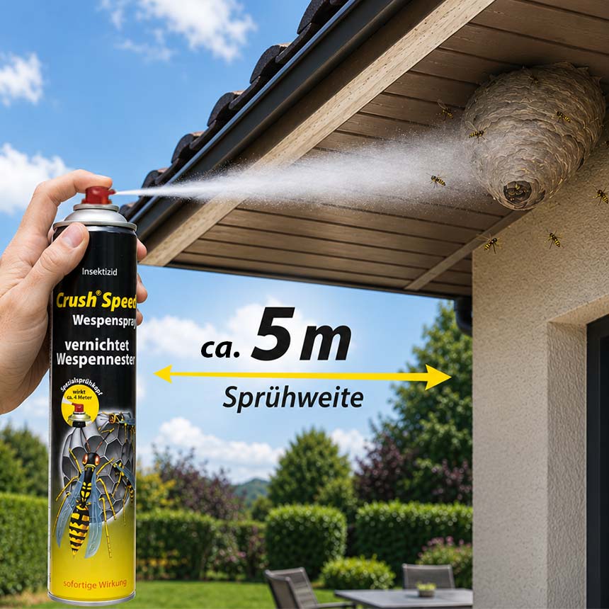 Crush Speed Wespenspray