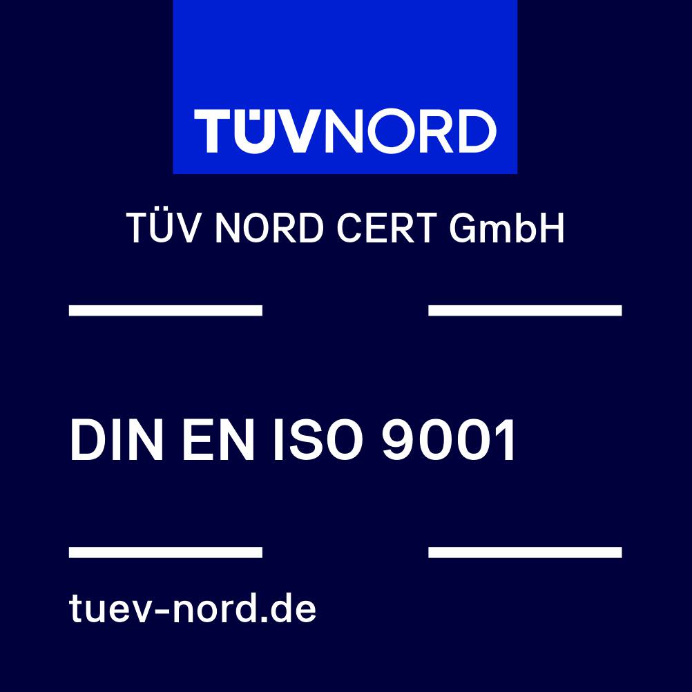 ISO 9001 Zertifikat