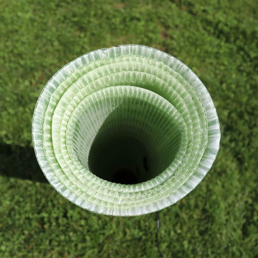 EcoTub Plus 5 - 120 cm, gelocht, geschlossene Baumschutzsäule