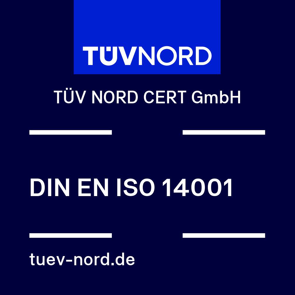 ISO 14001 Zertifikat