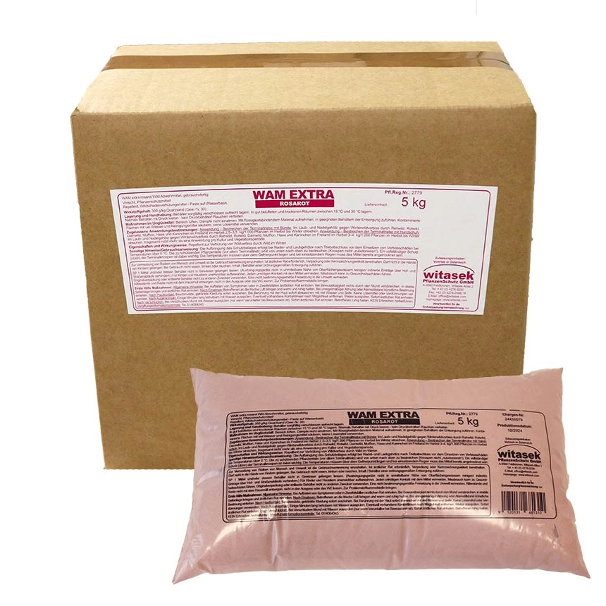 WAM Extra rosarot 5 kg Beutel - 3 Beutel pro Karton