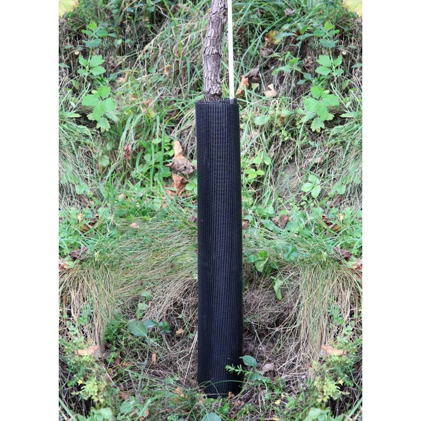 WitaNet Wrap Pro, 60cm, schwarz, Rebschutzgitter, Rebschutzwrap