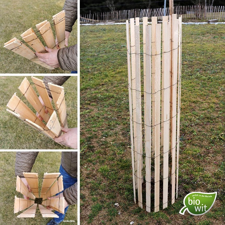 WitaPro Freiwuchs Tube 500 - Fertig geschlossener Einzelbaumschutz für Nadelgehölze und Großpflanzen