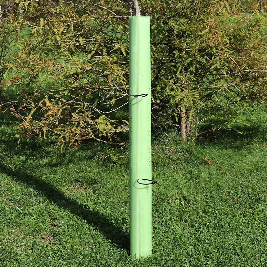 112313_EcoTub-Plus5_02 EcoTub Plus 5 - 120 cm, gelocht, geschlossene Baumschutzsäule