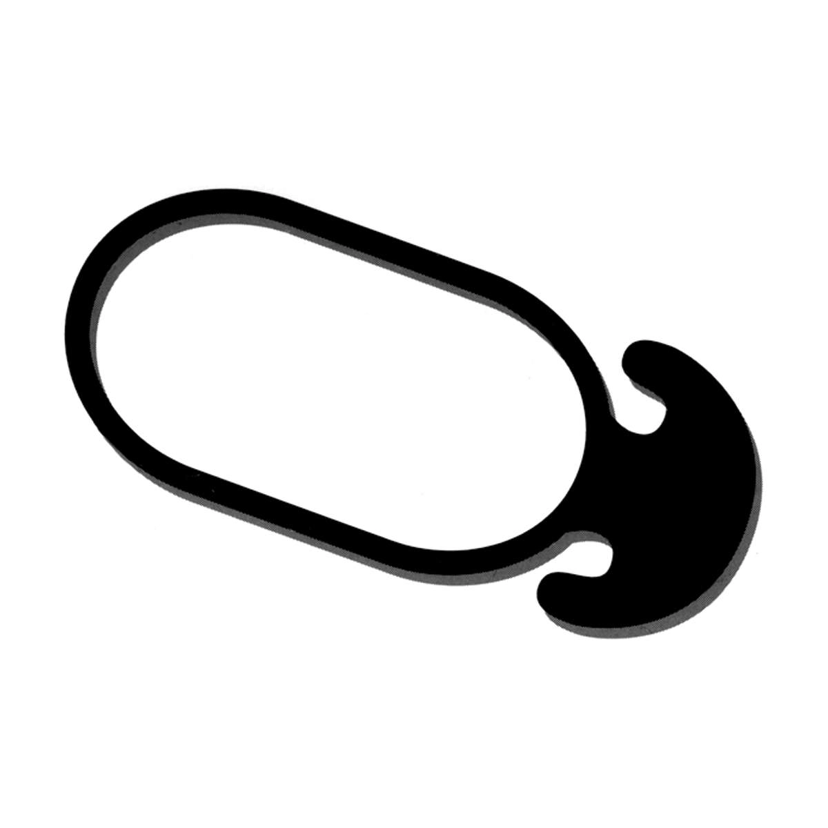 Ankergummi-Schnellbinder, Typ 3 - Gesamtlänge ca. 3 cm, 1 kg Packung