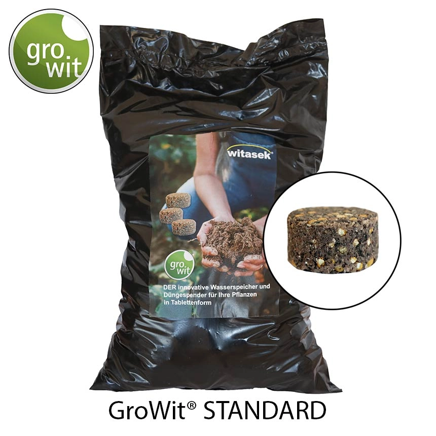 GroWit Standard Pflanztablette - Sack zu 250 Stk. GroWit Standard Pflanztablette - Sack zu 250 Stk.