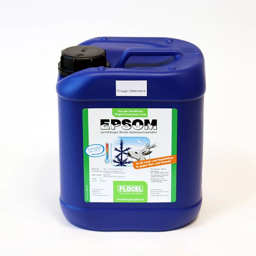 Epsom 5 Liter - spritzfähiges Winterverbissschutzmittel gegen Reh- und Rotwild
