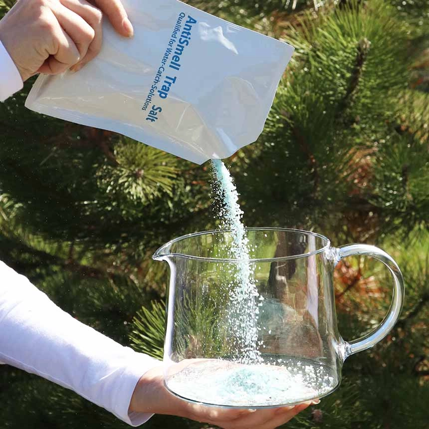 Einfüllung AntiSmell Fallensalz
