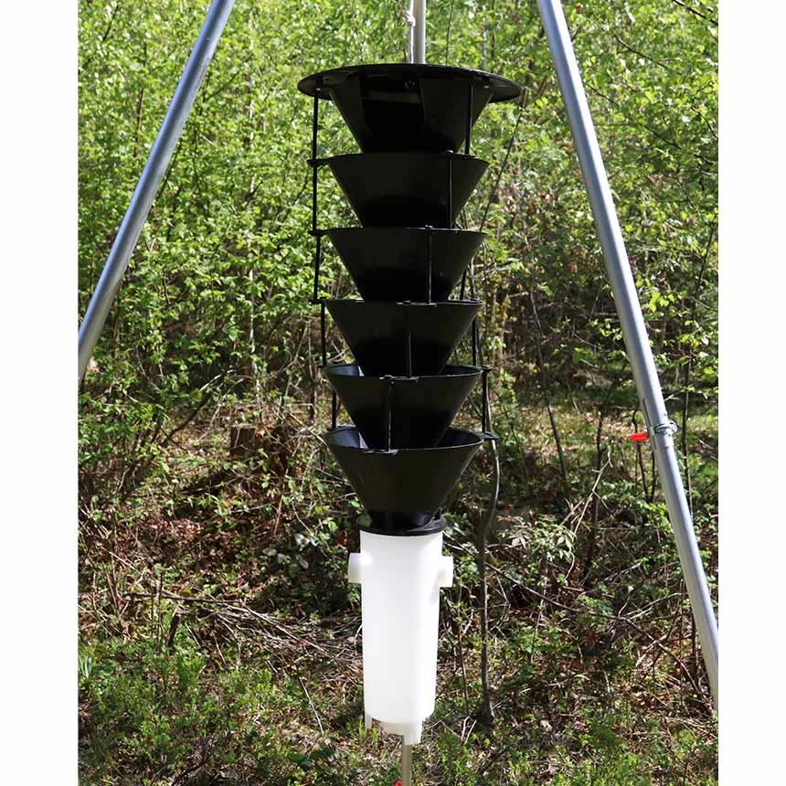 WitaTrap Segmenttrichterfalle 5+1 - 5 Segmenten + 1 Endsegment inkl. neuem Wita® Universal-Auffangbehälter
