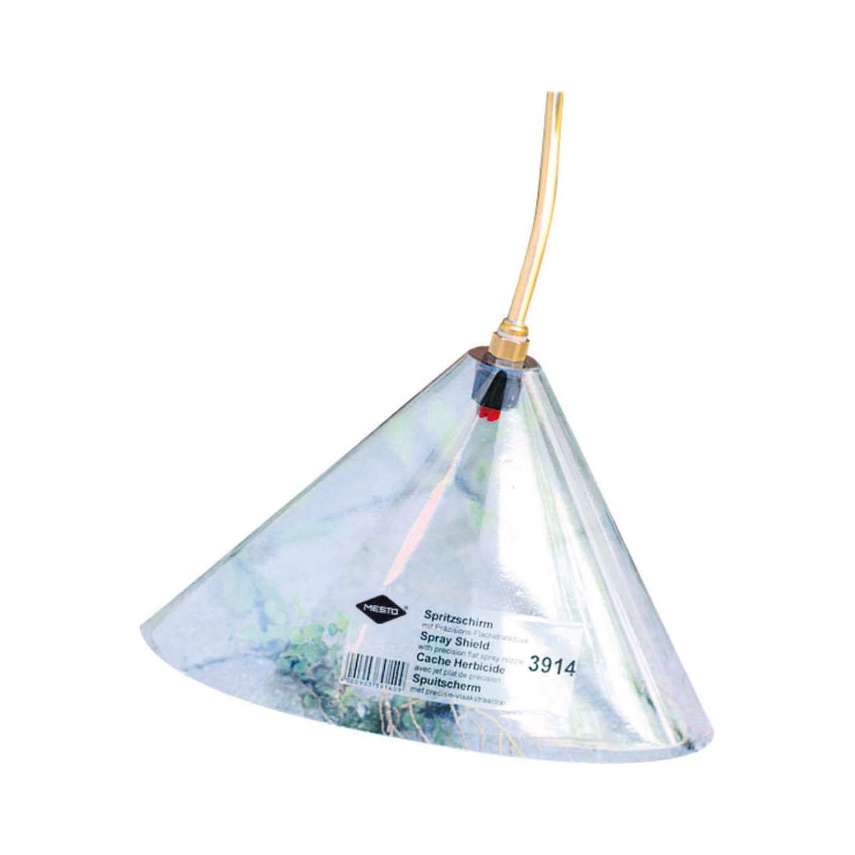 Spritzschirm Mesto 3914 D - inkl. Düse