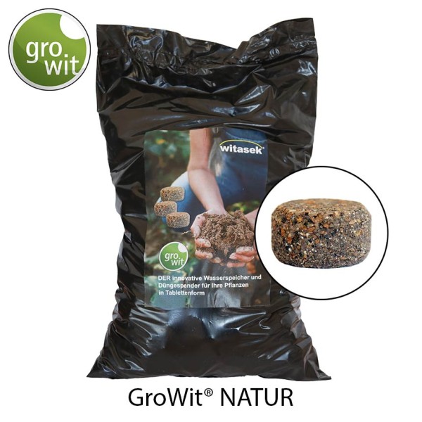 GroWit Natur Pflanztablette - Sack zu 250 Stk.