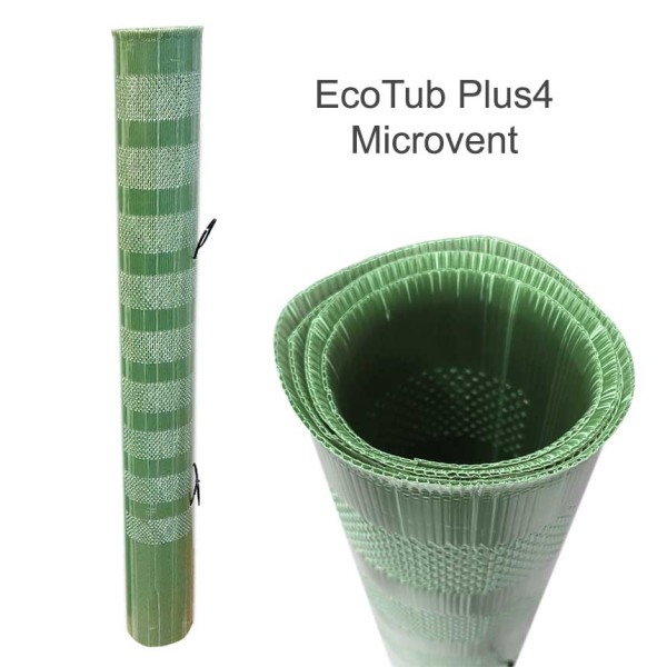 EcoTub Plus4 - 120 cm, Microcent, geschlossene Baumschutzsäule